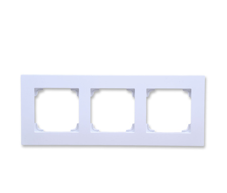 Kontakt Simon 55 line tr3/111 ramka 3-krotna biały mat