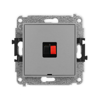KARLIK ICON 27IGGBO-1  Gniazdo głośnikowe pojedyńcze