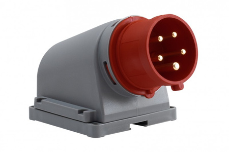 F-ELEKTRO F7.0054  Wtyk siłowy stały odbiornikowy 16A 5p IP44 /FE/