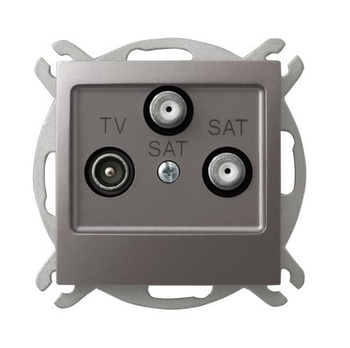 OSPEL IMPRESJA GPA-Y2S/m/23 Gniazdo RTV-SAT z dwoma wyjściami SAT