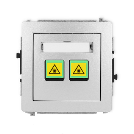 KARLIK DECO 7DGOP-2 Gniazdo światłowodowe optyczne podwójne