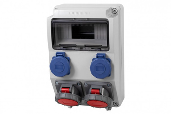 F-ELEKTRO F3.0312 Rozdzielnica CAJA 9M 2x32/5, 2x230V,    IP65