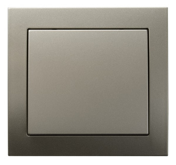 OSPEL KIER ŁP-1W/45 Łącznik jednobiegunowy satyna