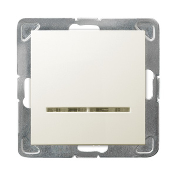 OSPEL IMPRESJA ŁP-12YS/m/27 Łącznik kontrolny z podświetleniem