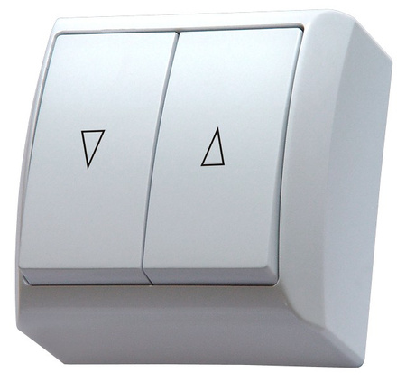 Ospel bis ŁN-7B/00 Łącznik żaluzjowy biały