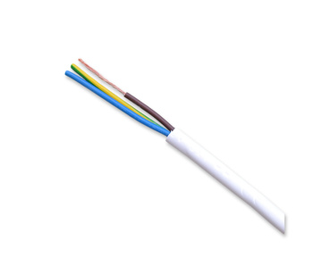 ELPAR Przewód kabel H03VV-F OMYżo 300/300V 3x1 mm2 biały 5901854409832