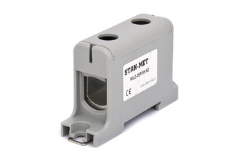 Stan-met Złączka szynowa gwintowa 1x95mm2 szara WLZ-35P/95/SZ