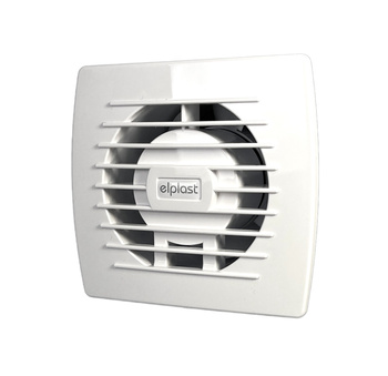 Wentylator domowy Eol 100HT czujnik wilgotności z opóźnieniem czasowym, fi 100 mm, kolor biały