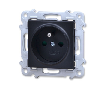 Ospel szafir gp-1zzp/m/33 gniazdo pojedyncze z uziemieniem i przesłonami torów prądowych