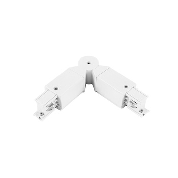 Łącznik do szynoprzewodów regulowany, biały