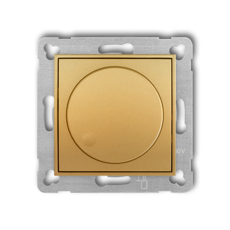 KARLIK ICON 29IRO-3 Mechanizm elektronicznego regulatora oświetlenia przyciskowo-obrotowego do współpracy z zasilaczami sterowanymi napięciem 1–10 V