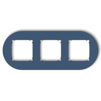 KARLIK MINI 64MRTO-3 Ramka uniwersalna potrójna okrągła z tworzywa