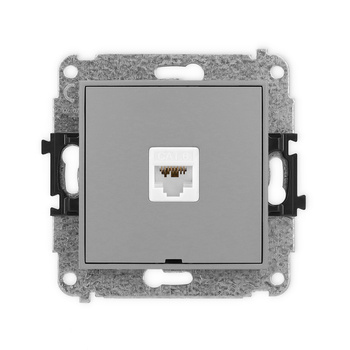 KARLIK MINI 27MGKBO-7  Gniazdo komputerowe pojedyńcze  1xRJ45