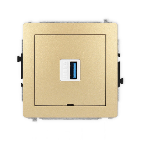 KARLIK DECO 29DGUSBBO-5 Gniazdo pojedyńcze USB A-A 3.0