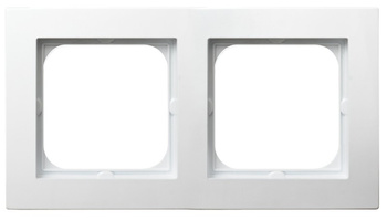 OSPEL AS R-2G/00 Ramka podwójna biały