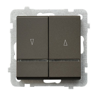 OSPEL SONATA ŁP-7RS/m/40 Łącznik żaluzjowy, zwierny, podświetlany