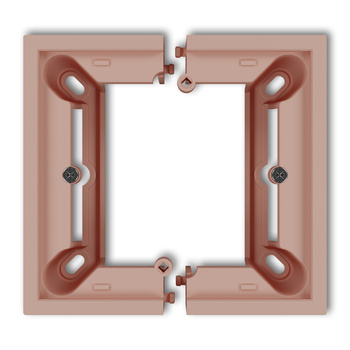 KARLIK DECO / MINI 62DPU-1 Puszka natynkowa pojedyncza, składana MINI