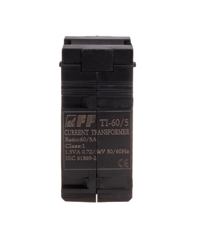 F&F Jednofazowy przekładnik prądowy TI-60 z zamkniętym rdzeniem