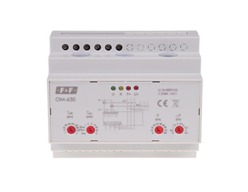 F&F Trójfazowy ogranicznik poboru mocy OM-630