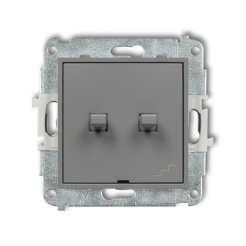 KARLIK MINI 27MWPUS-10.1 Łącznik jednobiegunowy  ze schodowym (wspólne zasilanie) w  stylu amerykańskim