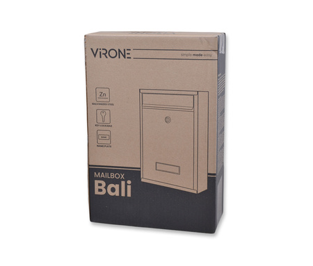 ORNO VIRONE MB-3/B SKRZYNKA NA LISTY BALI CZARNA