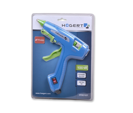 HOGERT HT2C107 PISTOLET DO KLEJU 100W WKŁAD 11mm