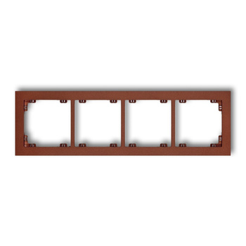 KARLIK DECO 9DR-4 Ramka uniwersalna poczwórna z tworzywa