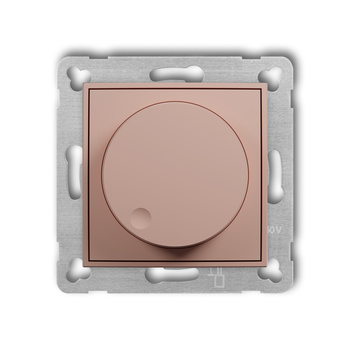 KARLIK MINI 62MRO-3 Mechanizm elektronicznego regulatora oświetlenia przyciskowo-obrotowego do współpracy z zasilaczami sterowanymi napięciem 1–10 V