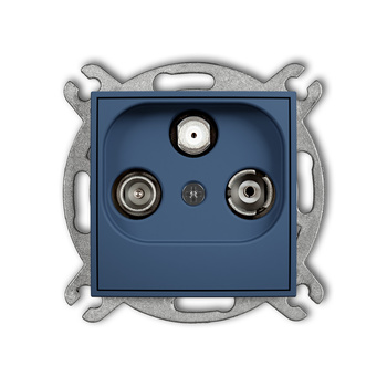 KARLIK ICON 64IGSP Mechanizm gniazda abonenckiego RTV-SAT przelotowego 10dB