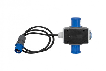 F-ELEKTRO F3.0752  Rozdzielacz PARMA wt 16/3, gn 2x16/3, 230V +P 3x2,5-15mOW