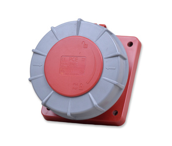 PCE Gniazdo tablicowe skośne 63A 5P 400V 6h IP66/67 435-6