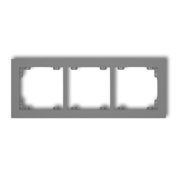 KARLIK DECO 27DR-3 Ramka uniwersalna potrójna z tworzywa