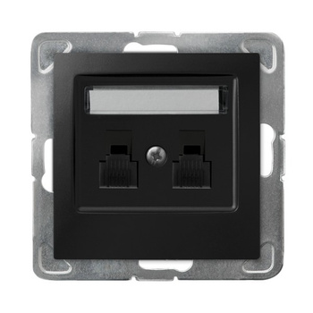 Ospel impresja GPT-2YN/m/33 Gniazdo telefoniczne podwójne niezależne