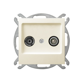 OSPEL AS GPA-10GPZ/m/27 Gniazdo RTV zakończeniowe 10-dB ecru