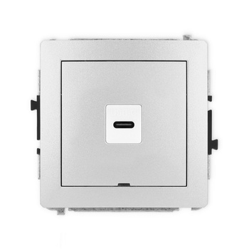 KARLIK DECO 7DGUSBBO-7  Gniazdo pojedyńcze  1xUSB C-C