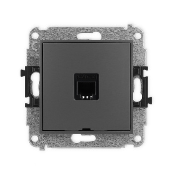 KARLIK ICON 28IGTBO-1  Gniazdo telefoniczne pojedyńcze  1xRJ11