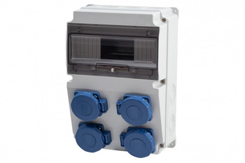 F-ELEKTRO F3.1793  Rozdzielnica  LAGO 10M 4x230V     IP65