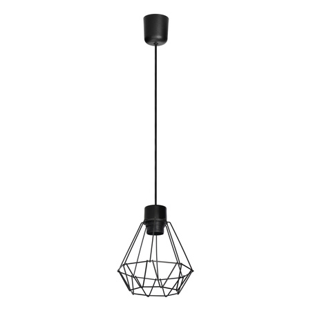 CUBO lampa wisząca, moc max. 1x60W, E27, czarna
