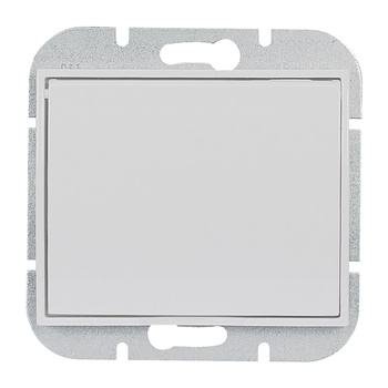 Gniazdo pojedyncze p/t 2P+Z Schuko bryzgoszczelne z klapką Onyx, 16A, 250V, PT-17OH, biały