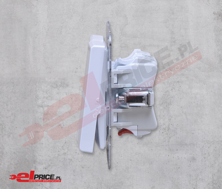 Ospel sonata łp-2r/m/00 włącznik świecznikowy dwugrupowy