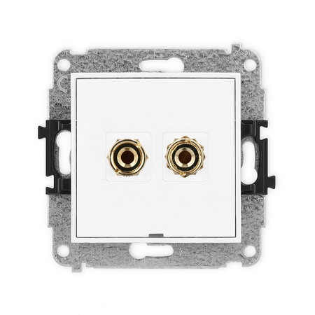 KARLIK ICON 25IGGBO-3  Gniazdo głośnikowe pojedyńcze