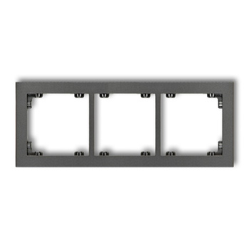 KARLIK DECO 11DR-3 Ramka uniwersalna potrójna z tworzywa