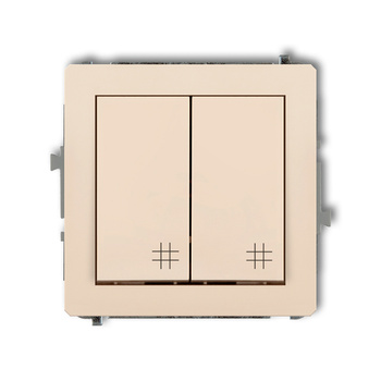 KARLIK DECO 1DWP-66 Łącznik podwójny krzyżowego