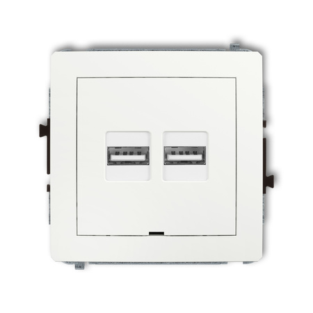 KARLIK DECO 25DCUSBBO-6  Ładowarka USB podwójna  2xUSB A