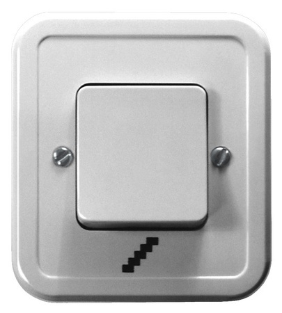 OSPEL PI ŁW-3P/00 Łącznik schodowy biały