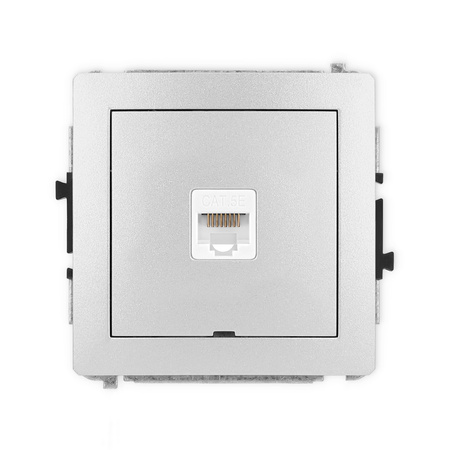 KARLIK DECO 7DGKBO-1  Gniazdo komputerowe pojedyńcze  1xRJ45