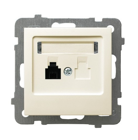 Ospel as GPT-1G/m/27 Gniazdo telefoniczne pojedyncze