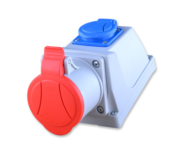 Elektromet gsc32/5 gniazdo stałe combi okablowane