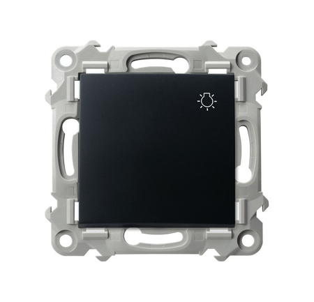 OSPEL SZAFIR ŁP-5Z/m/33 Łącznik zwierny "światło" czarny metalik