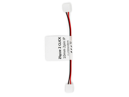 LED line® złączka do taśm LED wodoodpornych CLICK CONNECTOR podwójny 10 mm 2 PIN z przewodem